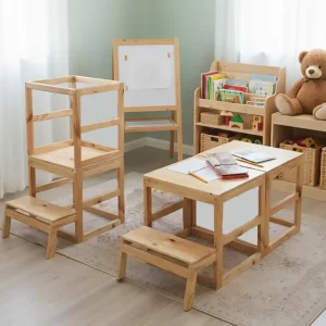 torre montessori convertible a mesita