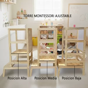 torre montessori ajustable