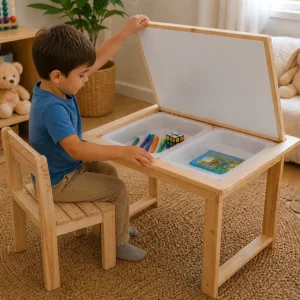 mesa sensorial montessori