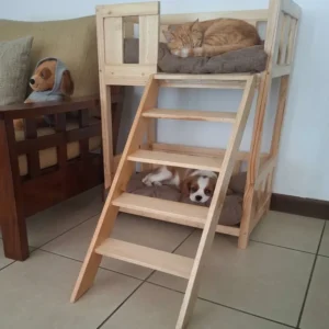 camita litera para perro o gato
