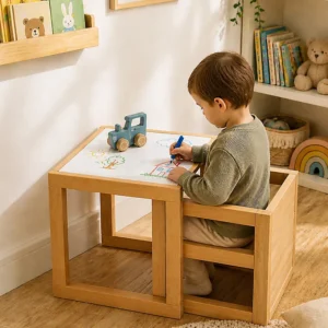 escritorio infantil montessori